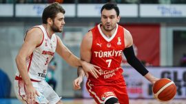 12 Dev Adam Dünya Kupası Elemeleri’nde İsviçre’yi 85-60 yendi